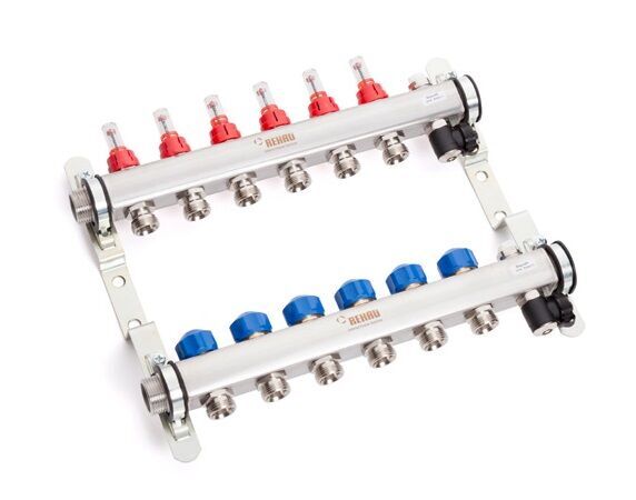 Rehau 2’li Paslanmaz Çelik Kollektör Seti