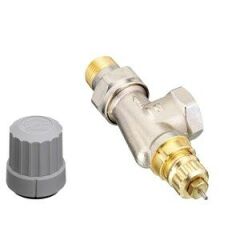 Danfoss Yatay Köşe Tip Termostatik Radyatör Vanası