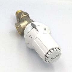 Danfoss Yatay Köşe Tip Termostatik Radyatör Vanası