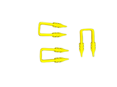 Vatanpor Boru Tutucu U Klips 500 Adet