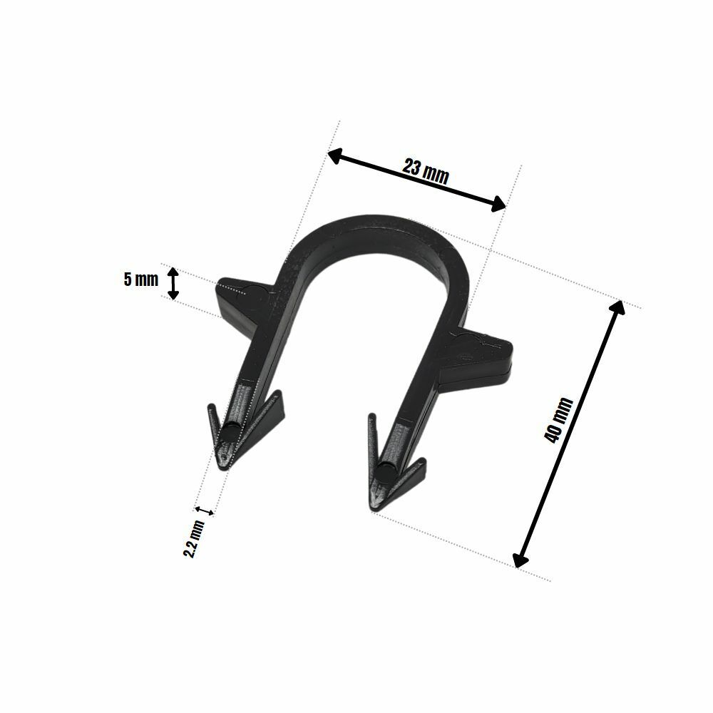 Vatanpor Boru Tutucu U Klips 500 Adet
