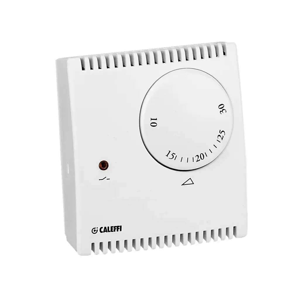 Caleffi Mekanik Oda Termostatı 230V Uyarı Lambalı