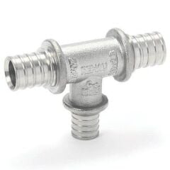 RAUTHERM Çıkış Redüksiyonlu T parçası 20 x 2,0 - 17 x 2,0 / 16 x 1,5 - 20 x 2,0